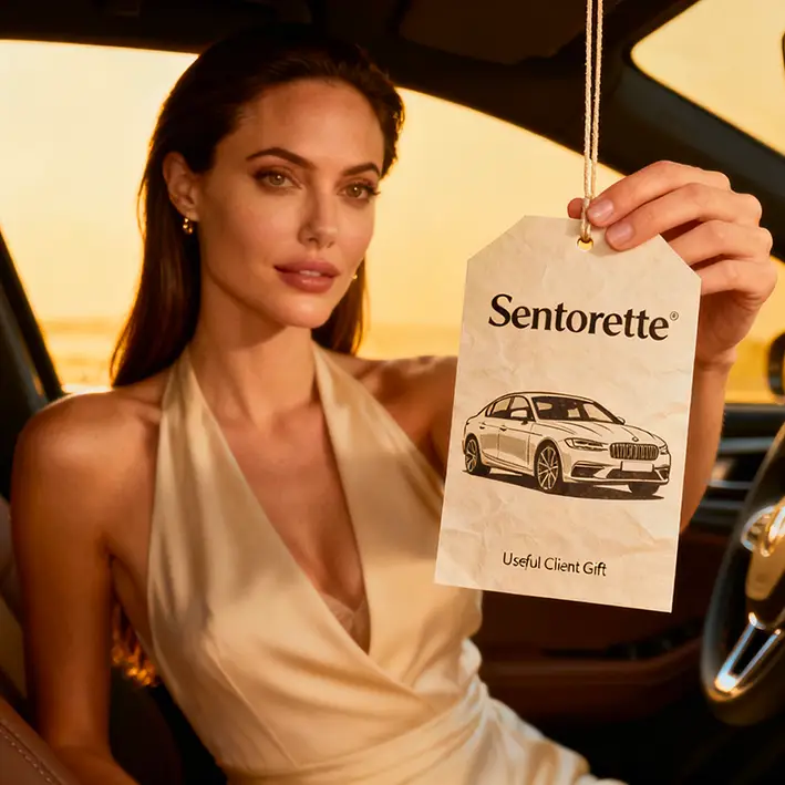 a personalização do aromatizador de carro permite adaptar cada detalhe ao público alvo﻿﻿